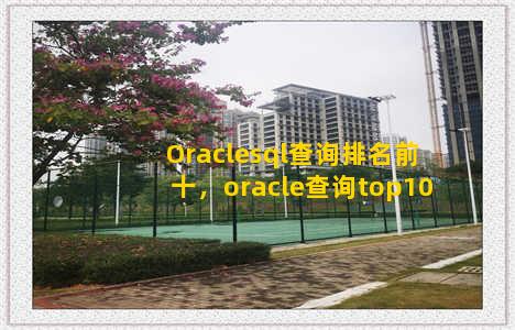 Oraclesql查询排名前十，oracle查询top10